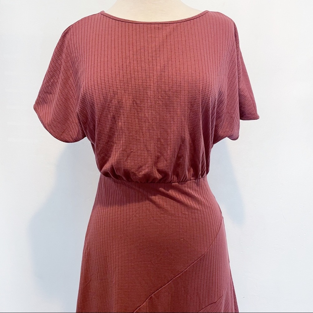 Joyfolie Mia Joy Shiloh Dress Dark Blush Pink Boho - Picture 11 of 12